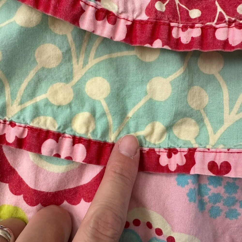 Jelly The Pug Toddler Girl's Panna Cotta Twirl Dress 18 Months Floral Ruffles - Picture 3 of 8
